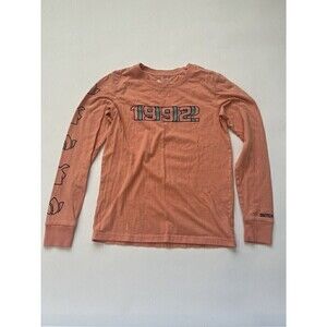 Dutch Bros Shirt Adult Size X-Small XS Orange Long Sleeve Coffee Casual …